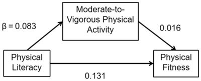 The influence of physical literacy of student with different obesity levels on physical fitness: the mediating effect of MVPA